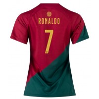 Portugal Cristiano Ronaldo #7 Fußballbekleidung Heimtrikot Damen WM 2022 Kurzarm